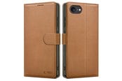 Mobil - Covers & Cases - Tech-Protect Wallet Case for iPhone 16e / 17e - Brown - 5906302363339