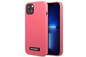 Mobil - Covers & Cases - Karl Lagerfeld Silicone Plaque iPhone 13 Case - Fuchsia - 3666339048815