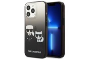 Mobil - Covers & Cases - Karl Lagerfeld Gradient Ikonik Karl&Choupette Case for iPhone 13 Pro / iPhone 13 - Black - 3666339049263