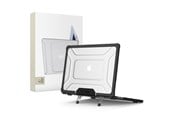 Tasker - Tech-Protect SmartShell Pro Case for MacBook Air 13" 2023-2025 M2 / M3 / M4 - Clear Black - 5906302363551