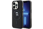 Mobil - Covers & Cases - Karl Lagerfeld KLHMP15XHFCKNOK iPhone 15 Pro Max 6.7" black/black hardcase IML Ikonik MagSafe - 3666339162184
