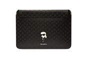 Tasker - Karl Lagerfeld Saffiano Monogram Ikonik case for a 16" laptop - black - 3666339170530