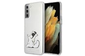 Mobil - Covers & Cases - Karl Lagerfeld Choupette Fun Case for Samsung Galaxy S21+ - Transparent - 3700740496947