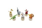 Trælegetøj - Playwood Wooden Push Doll Jungle - RS498-jungle