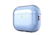 Mobil - Andet Tilbehør - KeyBudz Jelly Series Transparent Case for AirPods Pro 3rd Gen - Baby blue - APP3_S10_BBL