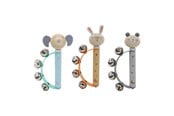 Babylegetøj - Playwood Wooden Bell Handle Animal - RS428