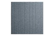 Boligindretning - Middle Atlantic TruTile - acoustic wall panel - 60.33 x 60.33 cm - shadow grey - AUTT22SQMTKSMSDG