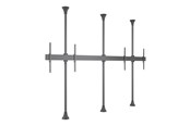 Vægbeslag, AV-Beslag & AV-Møbler - Multibrackets M mounting kit - modular - for LCD display - single side fixed - black - Maks 60 kg - Maks størrelse 98" - 7340234815074