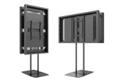 Vægbeslag, AV-Beslag & AV-Møbler - Multibrackets M Pro Series mounting kit - for digital signage display - dual pole high brightness - black - Maks 50 kg - Maks størrelse 65" - 7340234814510