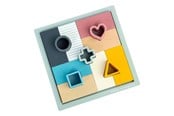 Babylegetøj - Bigjigs Wooden Mosaic Puzzle - 14 pcs. - 36002