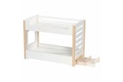 Dukke, bamse og udstyr - Goki Wooden Doll Bunk Bed with Slide - 51451