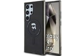 Mobil - Covers & Cases - Karl Lagerfeld IML Ikonik MagSafe Case for Samsung Galaxy S24 Ultra - Black - 3666339246921