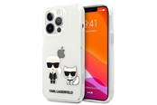 Mobil - Covers & Cases - Karl Lagerfeld Karl & Choupette Case for iPhone 13 Pro Max 6.7" - Transparent - 3666339027407