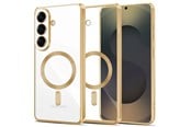 Mobil - Covers & Cases - Tech-Protect MagFlex Case for Samsung Galaxy S26+ - Clear Gold - 5906302390199