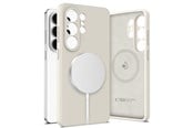 Mobil - Covers & Cases - Tech-Protect Silicone MagSafe Case for Samsung Galaxy S26 Ultra - Beige - 5906302390328