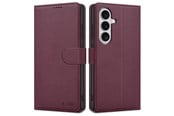 Mobil - Covers & Cases - Tech-Protect Wallet Case for Samsung Galaxy S26 - Burgundy - 5906302390366