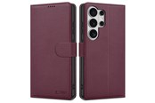Mobil - Covers & Cases - Tech-Protect Wallet Case for Samsung Galaxy S26 Ultra - Burgundy - 5906302390373