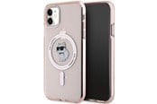Mobil - Covers & Cases - Karl Lagerfeld IML Choupette MagSafe case for iPhone 11 / Xr - pink - 3666339162436