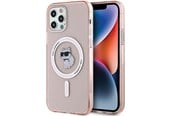 Mobil - Covers & Cases - Karl Lagerfeld IML Choupette MagSafe case for iPhone 12/12 Pro - pink - 3666339283193