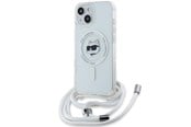 Mobil - Covers & Cases - Karl Lagerfeld IML Choupette Head & Cord MagSafe case for iPhone 14 / 13 / 15 - transparent - 3666339287085