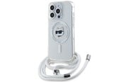 Mobil - Covers & Cases - Karl Lagerfeld IML Choupette Head & Cord MagSafe case for iPhone 15 Pro - transparent - 3666339287146