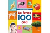 Børnebøger - Lille billedbog - De første 100 ord - Børnebog - Papbog - 9788741533872