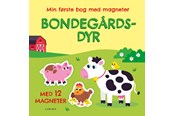 Børnebøger - Min første bog med magneter: bondegårdsdyr - Børnebog - Papbog - 9788727290669