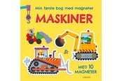 Børnebøger - Min første bog med magneter: maskiner - Børnebog - Papbog - 9788727290652