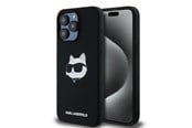 Mobil - Covers & Cases - Karl Lagerfeld Silicone Choupette Head MagSafe case for iPhone 15 Pro Max - black - 3666339257293
