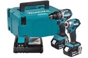 Værktøj - Makita DLX2575TJ CORDLESS COMBO KIT 2X5AH 18V - DLX2575TJ