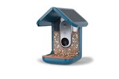 Fuglebure, huse & tilbehør - Bird Buddy - Smart Bird Feeder with Solar Roof - Blue - BBG1003BAD