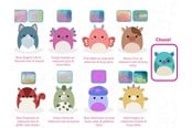 Plys - Squishmallows 13 cm Scented Mystery Bag Iridescent - 290428