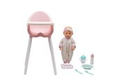 Dukker & Tilbehør - Happy Friend Sofia Doll 35cm in feeding chair - 504246