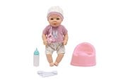 Dukker & Tilbehør - Happy Friend Ciara New Born 40cm drink & wet plays - 504261