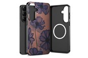 Mobil - Covers & Cases - Tech-Protect Lamano MagSafe Case for Samsung Galaxy S26 - Brown and Purple - 5906302390687