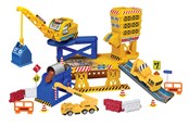 Legetøjsbil - Junior Driver Construction Play Set 40pcs with 2 c - 507218