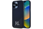 Mobil - Covers & Cases - Karl Lagerfeld Silicone Shadow Metal Initial MagSafe Case for iPhone 15 Pro Max Black - 3666339252953