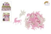 Figur - Pocket Money Glow In The Dark Unicorn's 24 pcs CDU - 621247