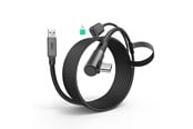 VR-tilbehør - KiwiDesign 4 m Link Cable with 18 W Charging - Black - QC-8U/HJT-569