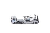 Legetøjsbil - SIKU 1:87 MAN Truck With Police Helicopter - 1759