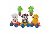 Konstruktionslegetøj - Abrick Ecoiffier Farm Animals Block Train - 250 pieces. - 1369