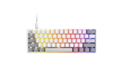 Tastatur - Corsair CLIPPER PRO MINI 60 - Gaming Tastatur - Uden Numpad - Nordisk - Hvid - CH-979111J-ND