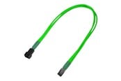 Strømkabel (ekstern) - Nanoxia - fan power extension cable - 3 PIN internal power to 3 PIN internal power - 30 cm - NX3PV3ENG