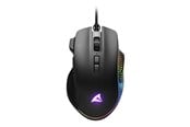 Mus - Sharkoon SHARK Force 3 - mouse - USB - black - Mus - Optisk - 8 knapper - Sort - 4044951040254