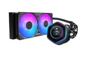 CPU Køler - Cooler Master MasterLiquid 240 Atmos II LCD ARGB - CPU Vandkøling - MLX-D24M-A25SZ-L1