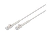 Netværkskabel - DIGITUS patch cable - 1 m - grey - Grå - DK-1632-A-010B