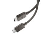 USB kabel - Spigen Essential USB C to USB C 60W Fabric Cable - 1.5m - Black - ACA10417