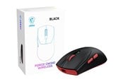 Mus - MSI FORGE GM340 - mouse - 2.4 GHz Bluetooth USB - black - Mus - Optisk - 6 knapper - Sort - S12-4301730-HH9