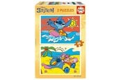 Puslespil - Educa 2X48 Stitch - 20466