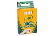 Kreativt Legetøj - Crayola Anti Dust Chalk - White 12 pcs - 0280